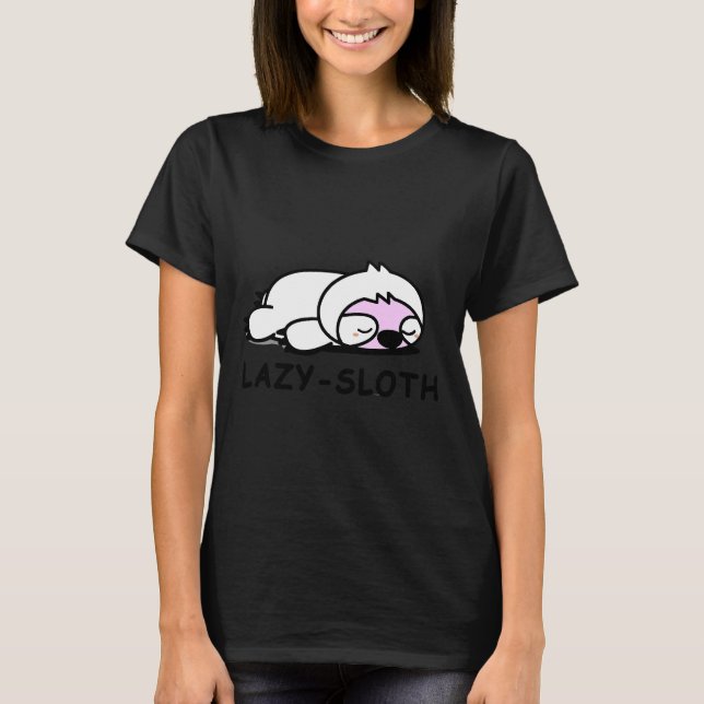 Sloth Swea Sloth Sloth Yoga Swea Humourous Swea Fu T-Shirt (Front)