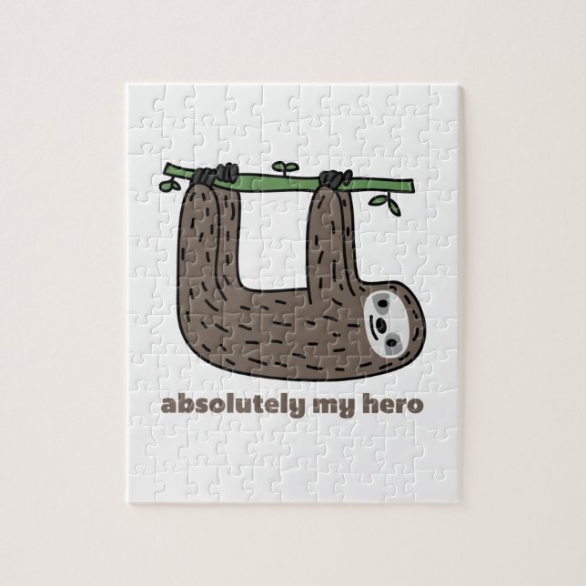 Sloth the Hero Jigsaw Puzzle (Vertical)