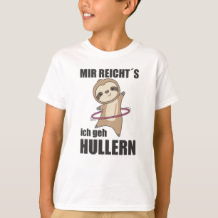 Sloth The Hullern Sport Cute Sloth Funny T-Shirt