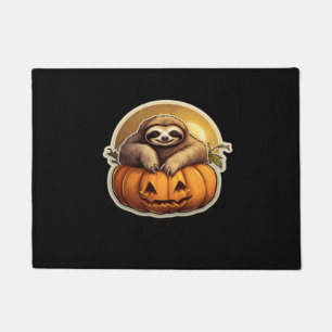 Sloth themed halloween Classic T-Shirt_1 Doormat