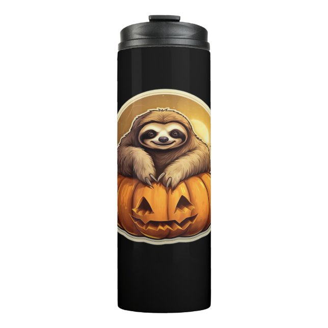 Sloth themed halloween Classic T-Shirt_1 Thermal Tumbler (Front)
