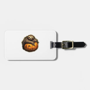 Sloth themed halloween Classic T-Shirt Luggage Tag