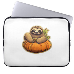 Sloth themed halloween Oversized T-Shirt_1 Laptop Sleeve