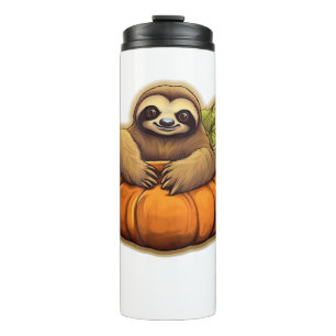 Sloth themed halloween Oversized T-Shirt_1 Thermal Tumbler