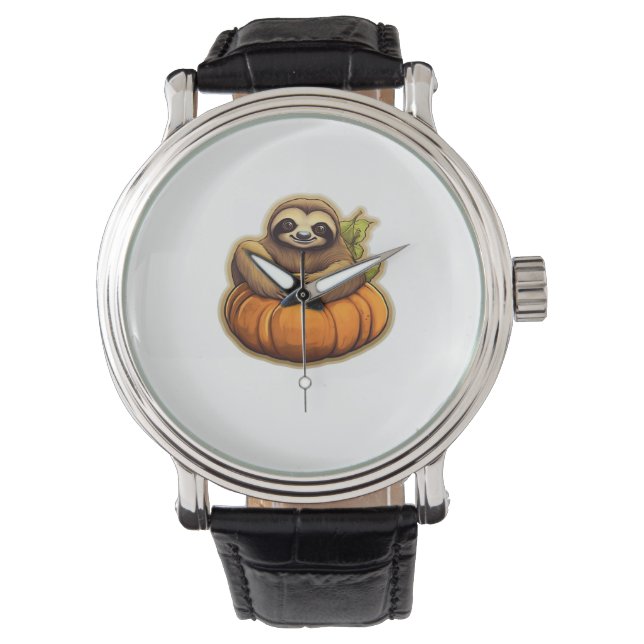 Sloth themed halloween Oversized T-Shirt_1 Watch (Front)