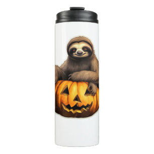 Sloth themed halloween Oversized T-Shirt Thermal Tumbler