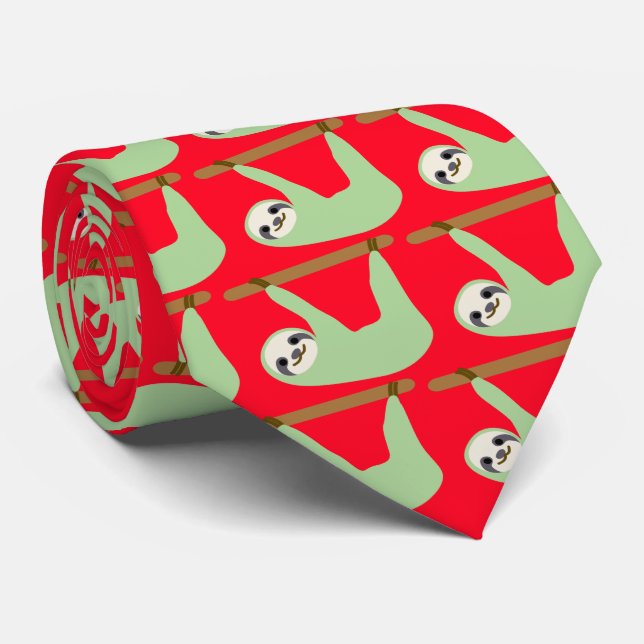 Sloth Tie (Rolled)