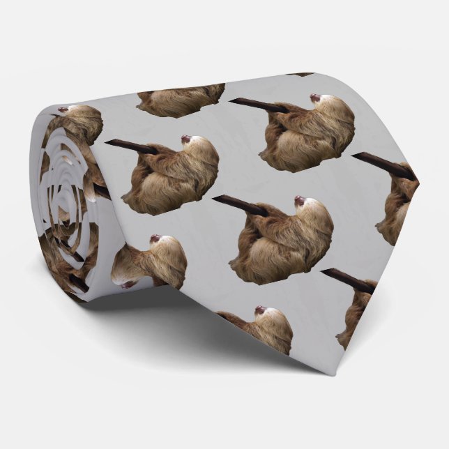 Sloth Tie (Rolled)