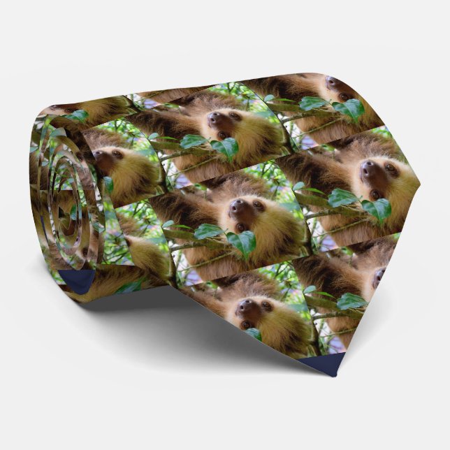 Sloth Tie (Rolled)