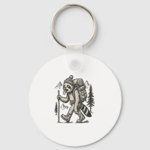 Sloth Tired Sloth Hiking Key Ring