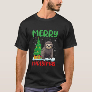 Sloth Tree Xmas Sweater Men Women Ugly Christmas