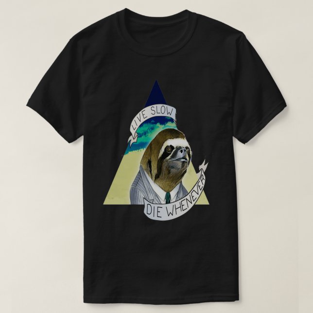 Sloth TShirt Essential TShirt (Design Front)