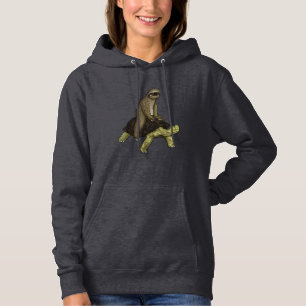 Sloth Turtle Shirt Sloth Riding Tortoise Speed is