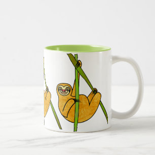 Sloth Two-Tone Coffee Mug