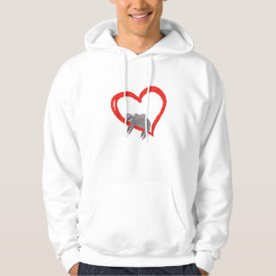 Sloth Valentine's Day, Women's Sloths Valentine's Hoodie