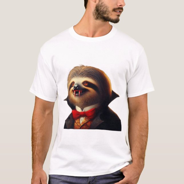 Sloth Vampire Classic T-Shirt (Front)