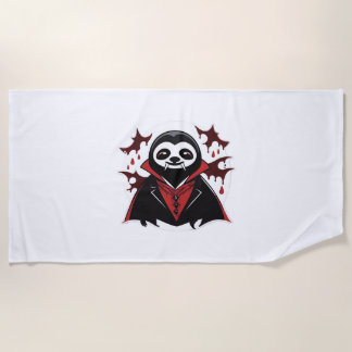 Sloth vampire Classic T-Shirt_1 Beach Towel