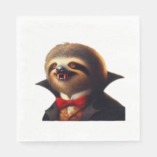 Sloth Vampire Classic T-Shirt Napkin