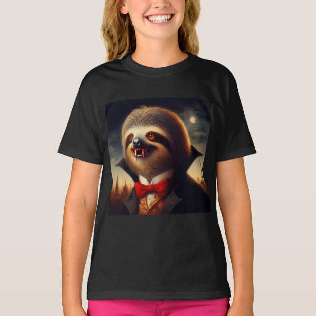 Sloth Vampire T-Shirt (Front)