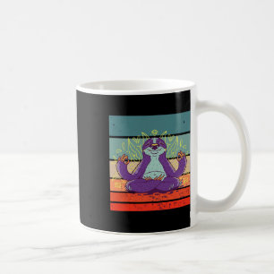 Sloth Yoga Meditation Zen Mindfulness Relaxation P Coffee Mug