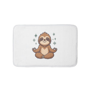 Sloth Yoga Sloth Bath Mat