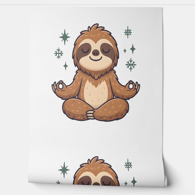 Sloth Yoga Sloth Wallpaper (Unrolling)