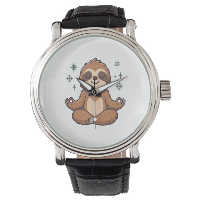 Sloth Yoga Sloth Watch (Front)