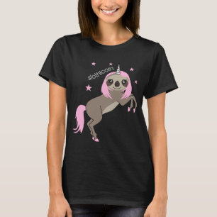 Slothicorn Cute Sloth Unicorn Tshirt Top Tee