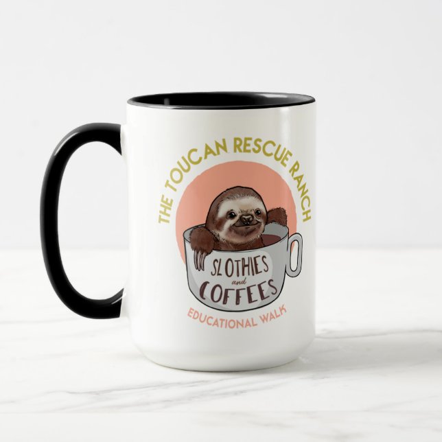Slothies & Coffees Mug (Left)