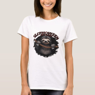 Slothoween Chill And Thrill - Creepy Sloth Classic T-Shirt