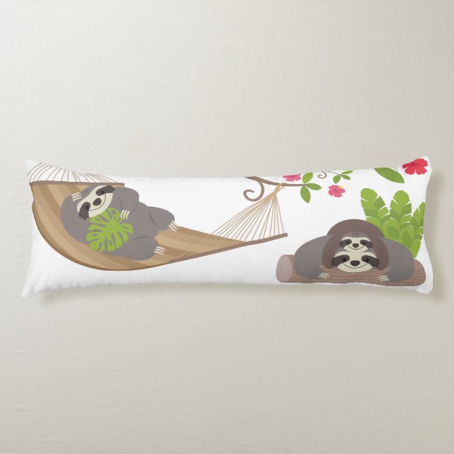 Sloths Body Cushion (Front)