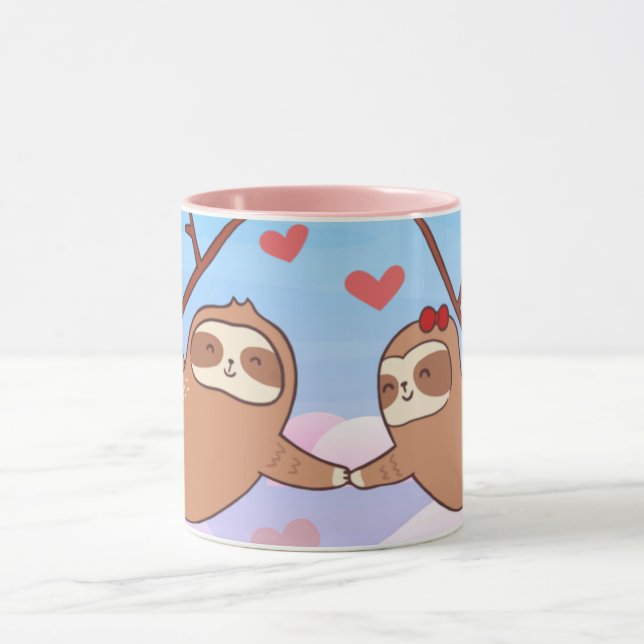 Sloths in Love Mug (Center)