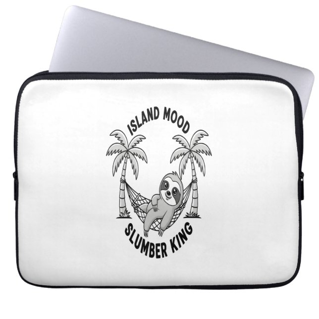 Sloth's Island Laptop Sleeve (Front)