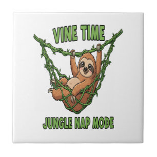 Sloth's Jungle Nap Tile