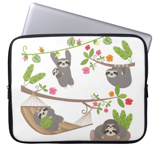 Sloths Laptop Sleeve (Front)