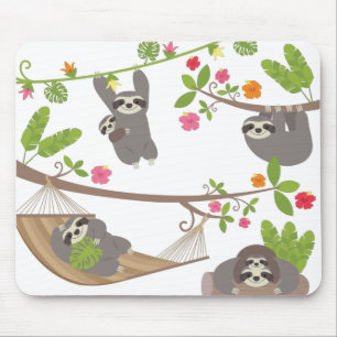 Sloths Mouse Mat
