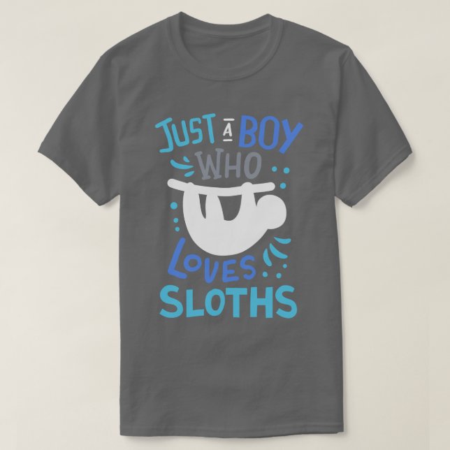 Sloths Sloth Lover 5 T-Shirt (Design Front)