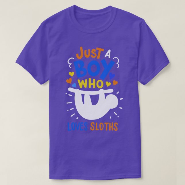 Sloths Sloth Lover 6 T-Shirt (Design Front)