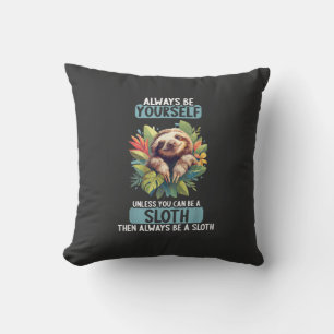 Sloths Sloth T-Shirt Cushion