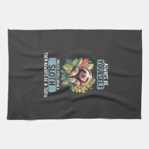 Sloths Sloth T-Shirt Tea Towel