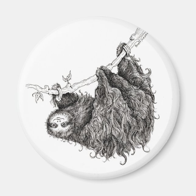 slothy magnet (Front)