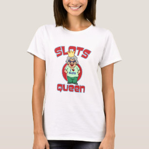 Slots Queen - Customise Slot Machine T-Shirt