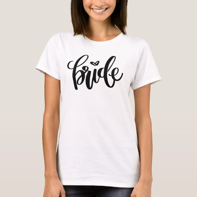 Slouchy Bride Tee (Front)