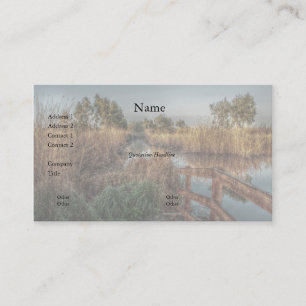 Slough in the morning Business Card