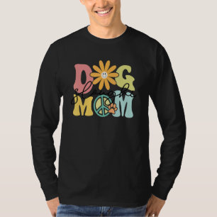 Sloughi Groovy Dog Mom Women Pet T-Shirt