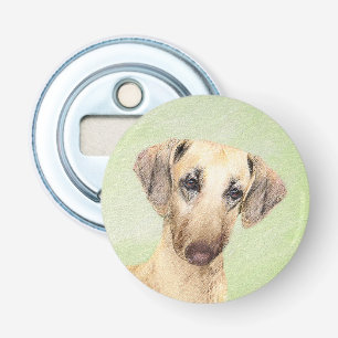 Sloughis Painting - Cute Original Dog Art Bottle Opener