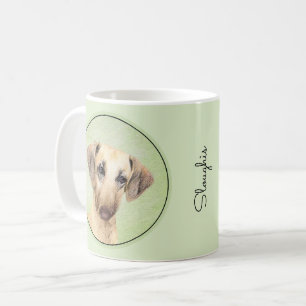 Sloughis Painting - Cute Original Dog Art Coffee Mug
