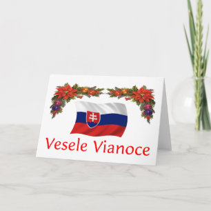 Slovak Christmas Holiday Card