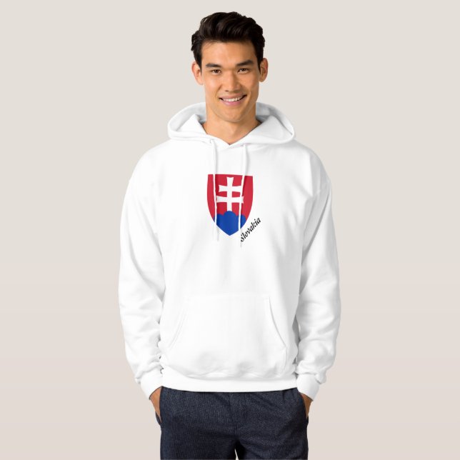 Slovak Coat arms Hoodie (Front Full)