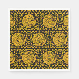 Slovak Country Folk Art Napkin